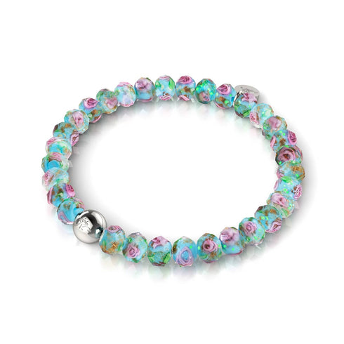 Glockenblume | Firefly Glas Diamanten Armband
